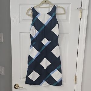 Stylish Geometric Patterned Dress